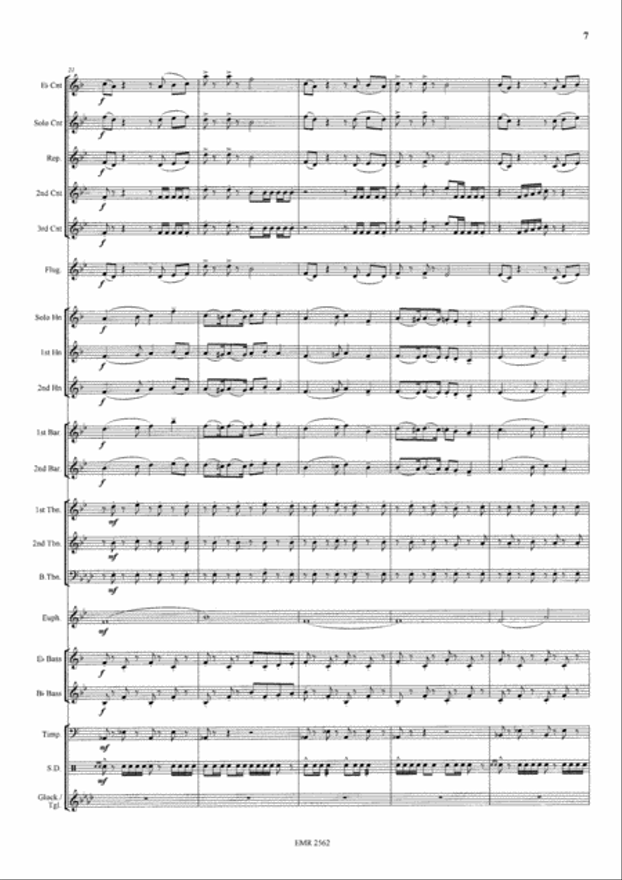 The Bridge On The River Kwai Brass Band scores gallery preview page 8