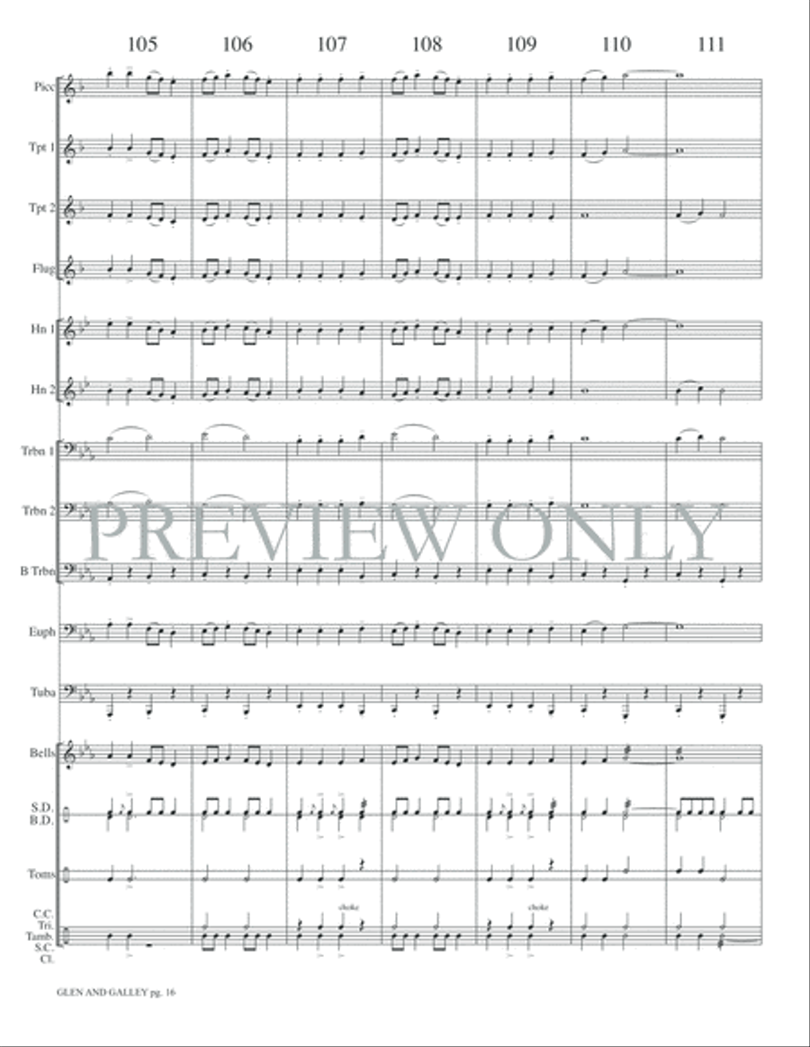 Glen and Galley Glen and Galley Small Ensemble scores gallery preview page 18