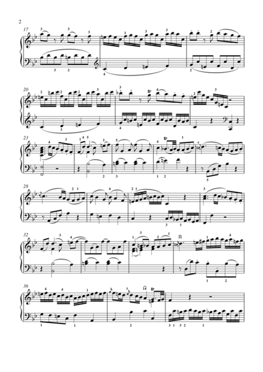 Mozart-Piano Sonata No.13 in B-flat major, K.333 (Linz) image number null