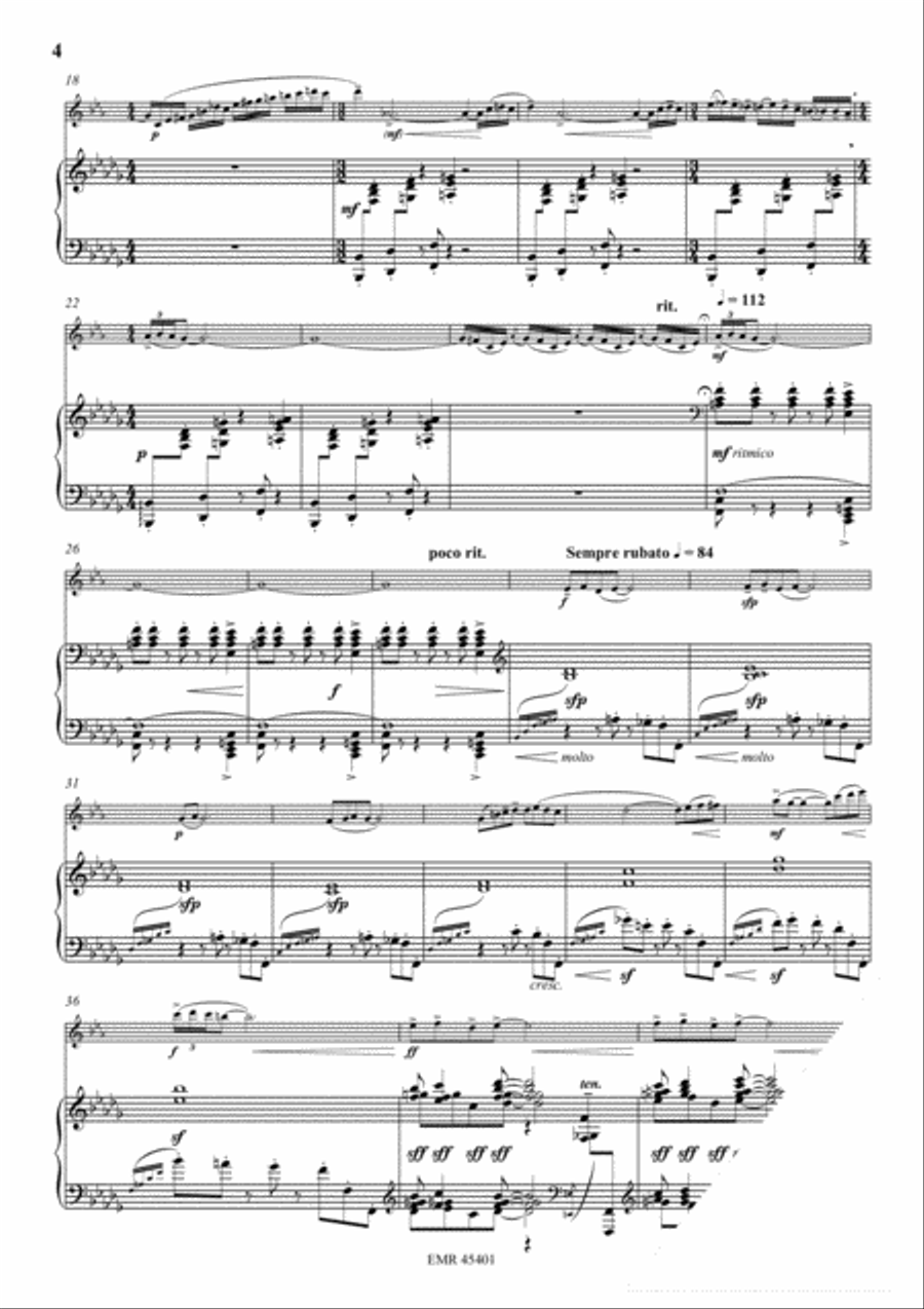 Spanish Dance Soprano Saxophone scores gallery preview page 5