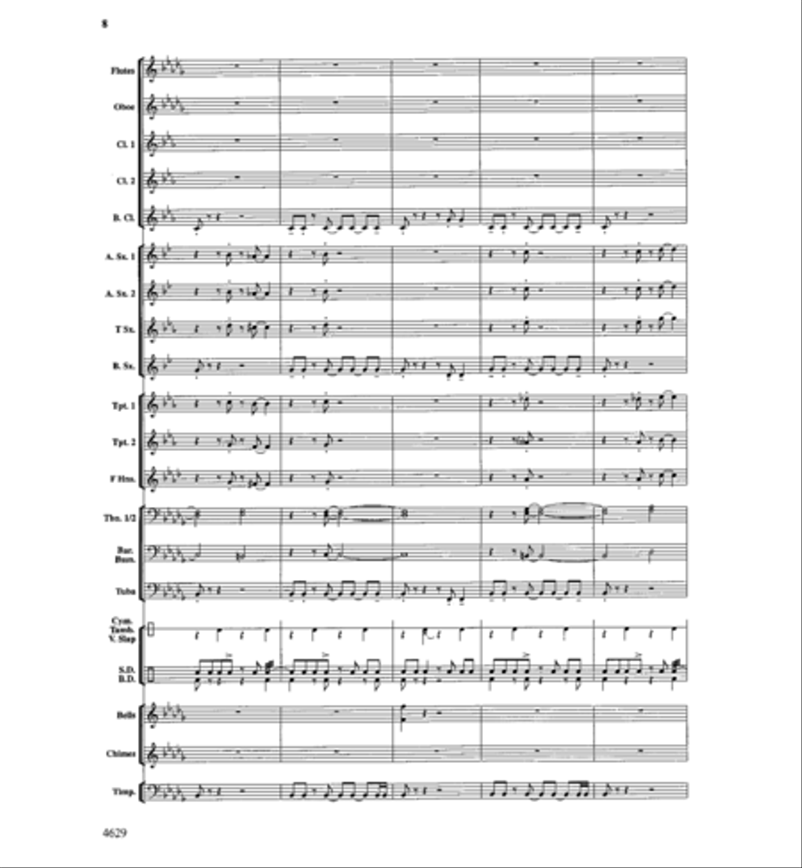 Sirocco Concert Band scores gallery preview page 9
