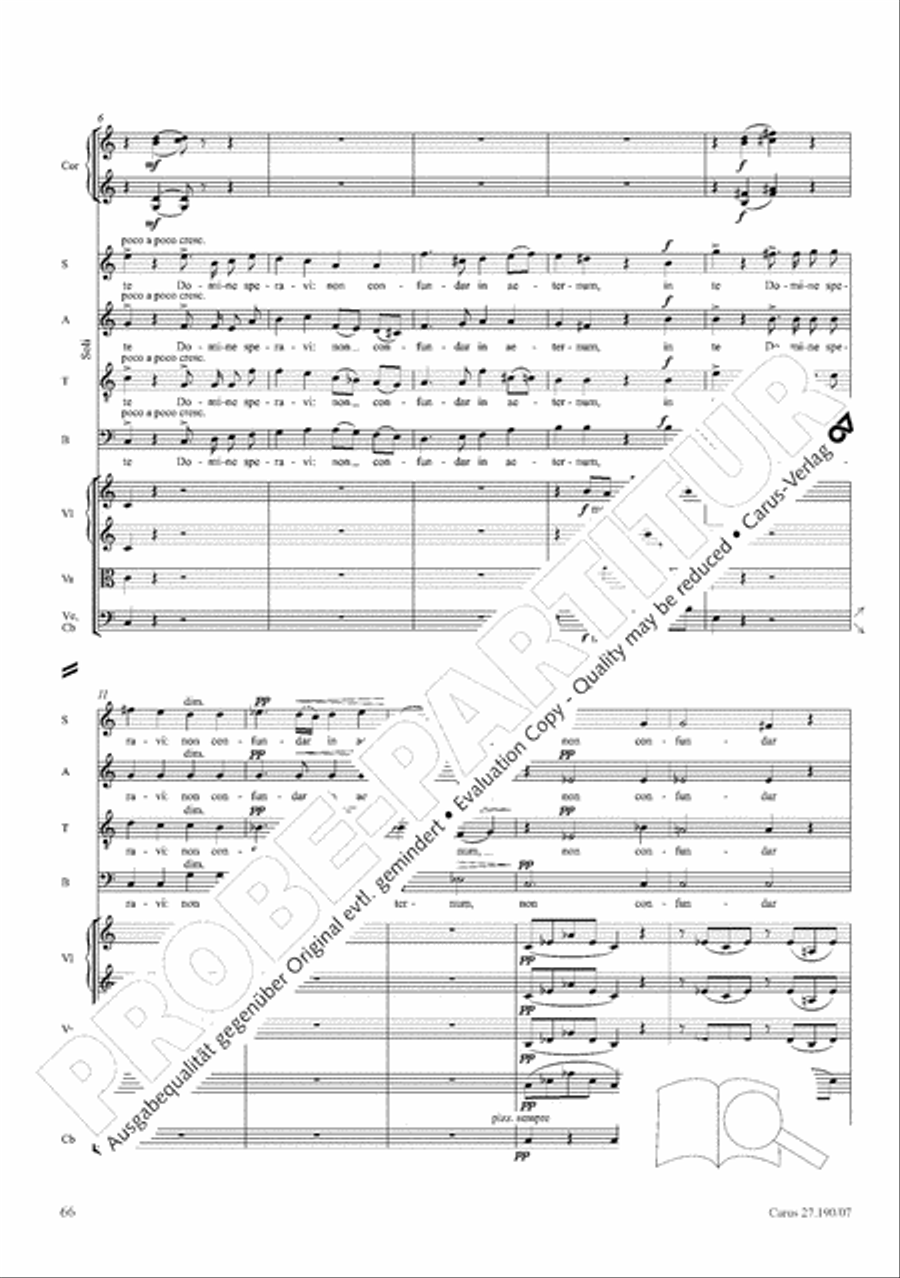 Te Deum 4-Part scores gallery preview page 74