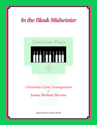Book cover for In the Bleak Midwinter (Christmas Piano)
