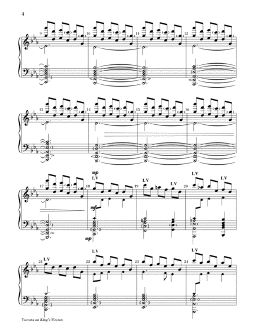 Toccata on 
