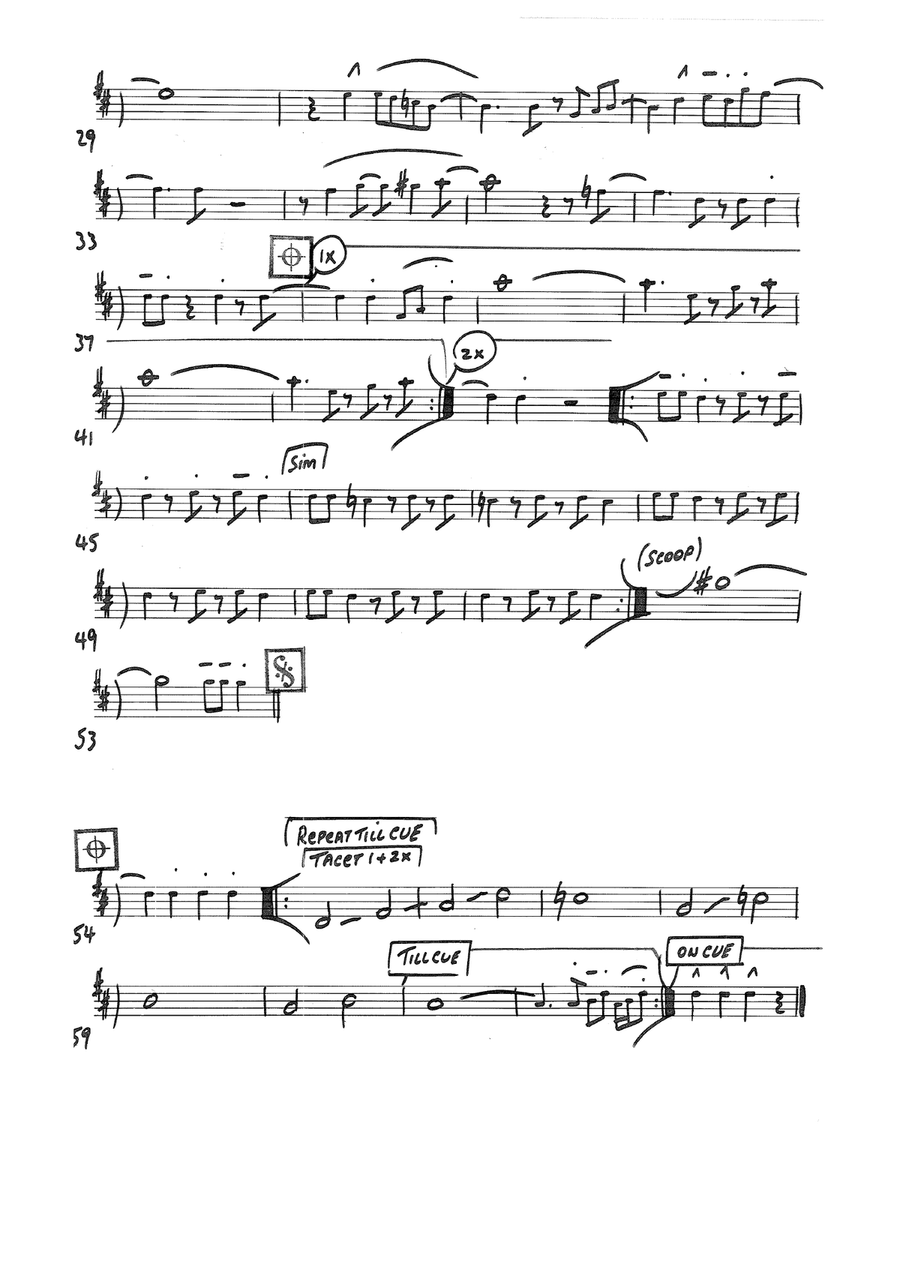 Saturday Night's Alright (for Fighting) Large Ensemble scores gallery preview page 6