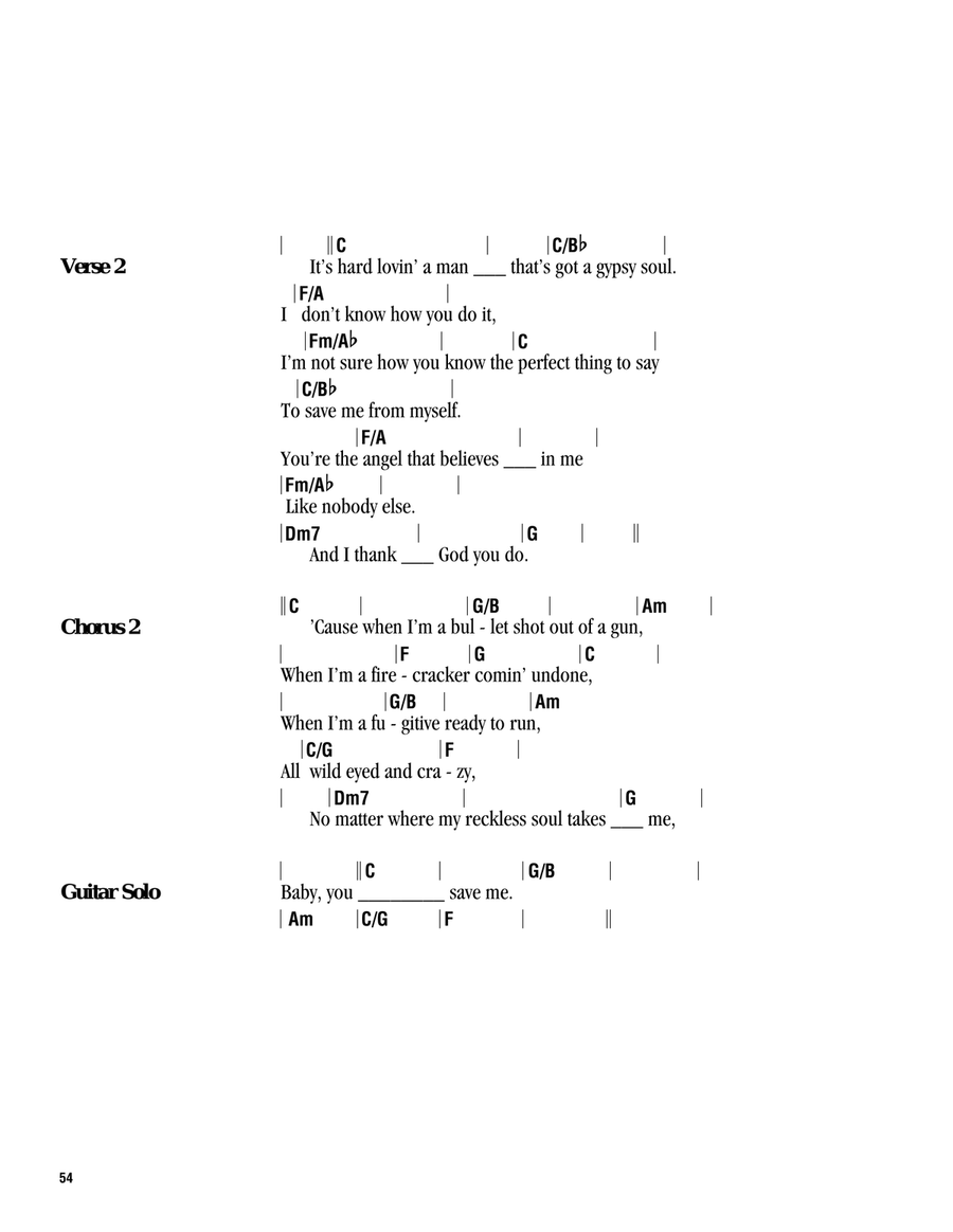 You Save Me Acoustic Guitar scores gallery preview page 2