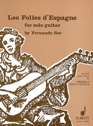 Book cover for Folies D'espagne Guitar