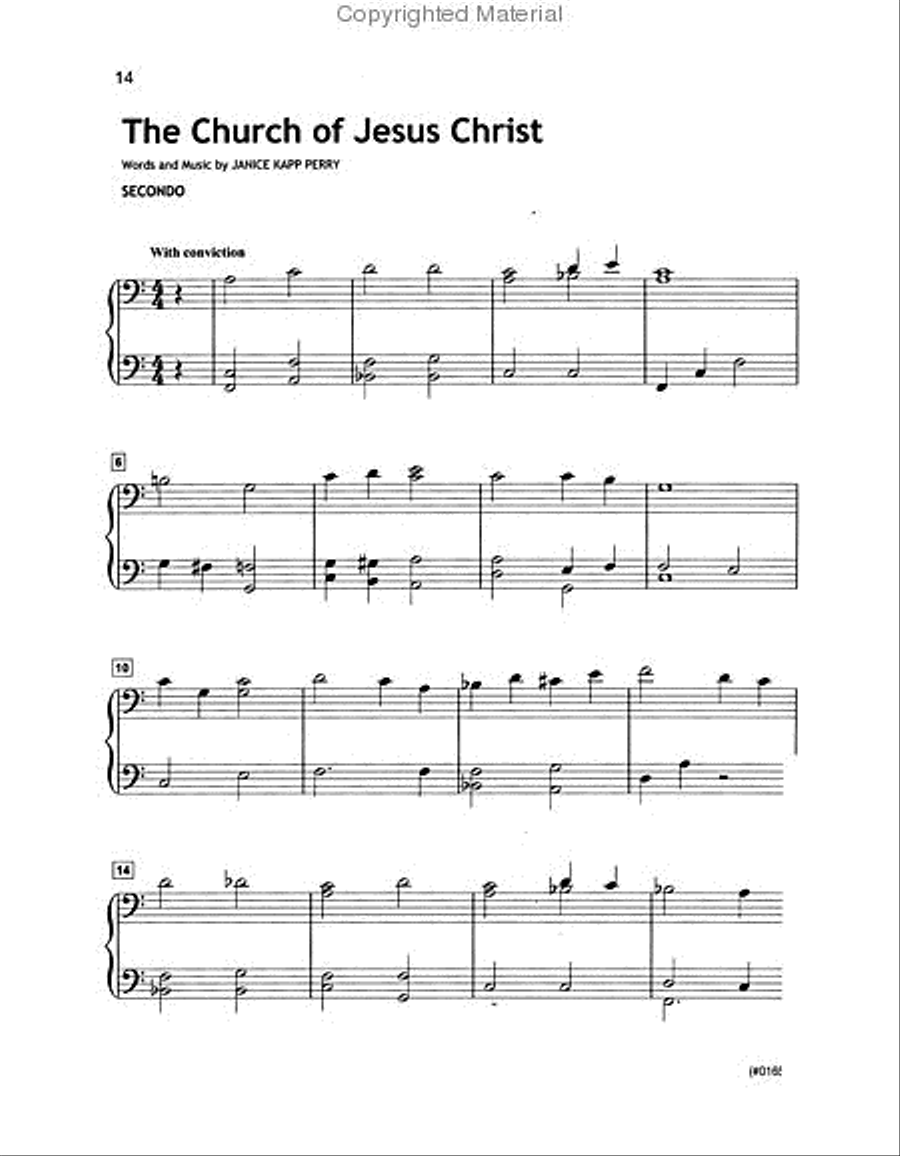 Latter-day Saint Kids Piano Duets VIII Easy Piano scores gallery preview page 3