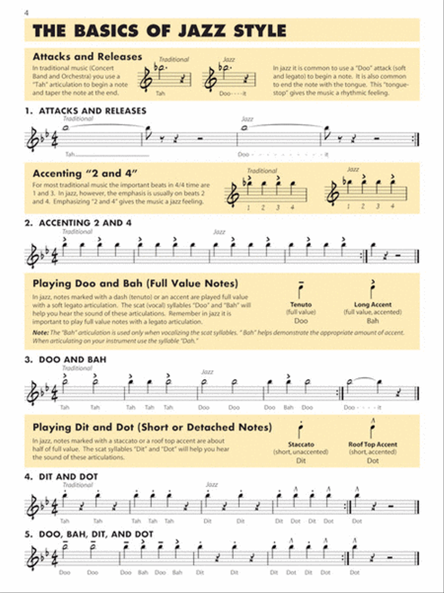Essential Elements for Jazz Ensemble – Flute Jazz Ensemble scores gallery preview page 4