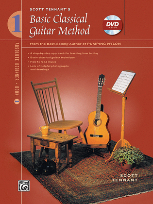 Book cover for Basic Classical Guitar Method, Book 1