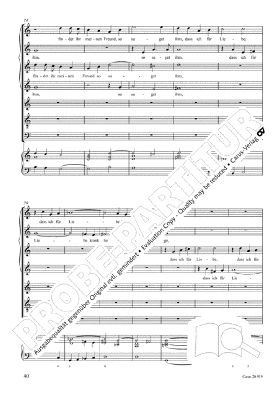 Opera varia I. Works with 1-7 parts (Complete edition, vol. 19) [Werke mit 1-7 obligaten Stimmen] Score scores gallery preview page 97