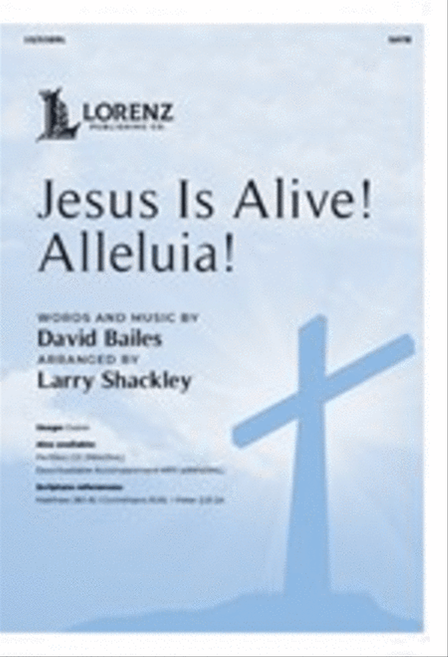 Jesus Is Alive! Alleluia! 4-Part scores gallery preview page 1