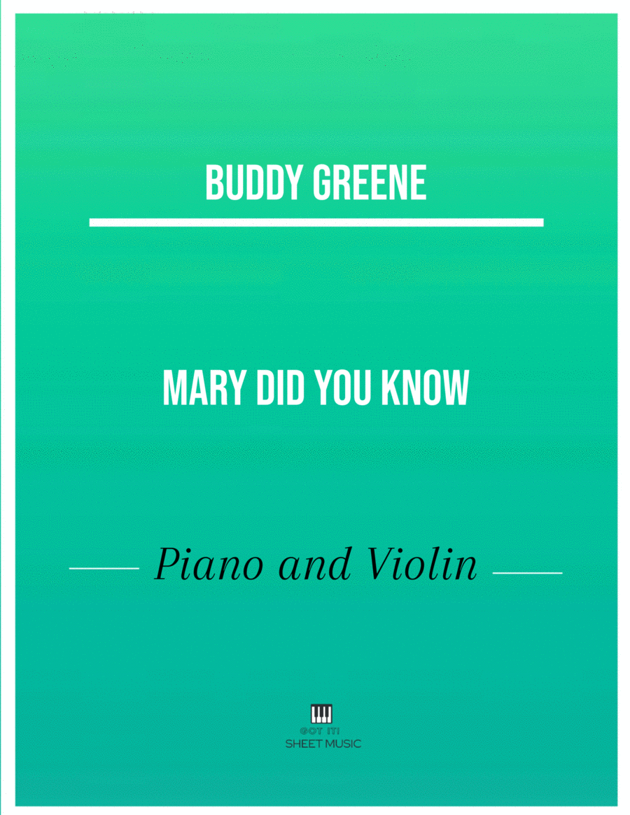 Mary, Did You Know? Small Ensemble scores gallery preview page 1