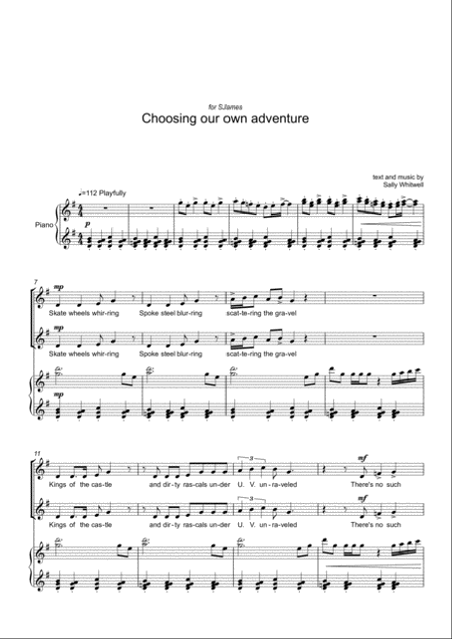 Choosing Our Own Adventure SA scores gallery preview page 5