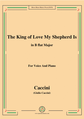Book cover for Shelley-The King of Love My Shepherd Is,in B flat Major,for Chours&Pno