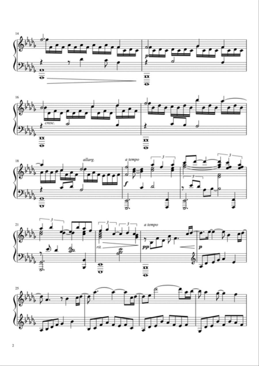 Giochi di luce Piano Solo scores gallery preview page 2