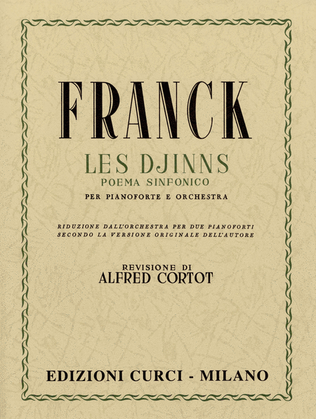 Book cover for Les Djinns