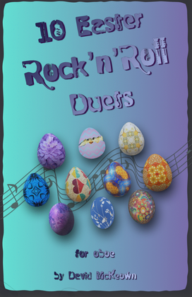 Book cover for 10 Easter Rock'n'Roll Duets for Oboe