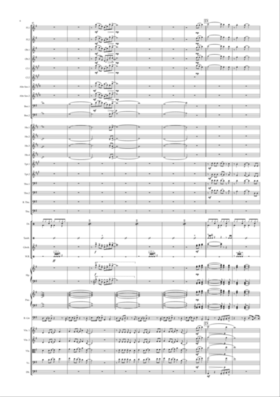 I Wanna Dance With Somebody Full Orchestra scores gallery preview page 6