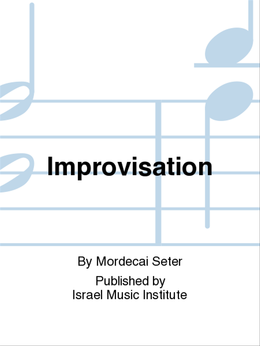 Improvisation Piano Solo scores gallery preview page 1