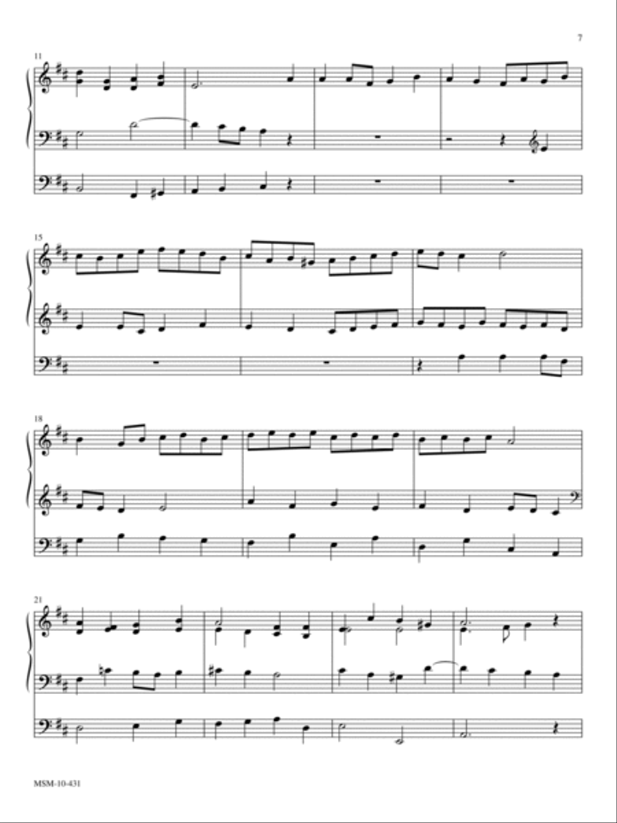 The Day of Resurrection Organ scores gallery preview page 2