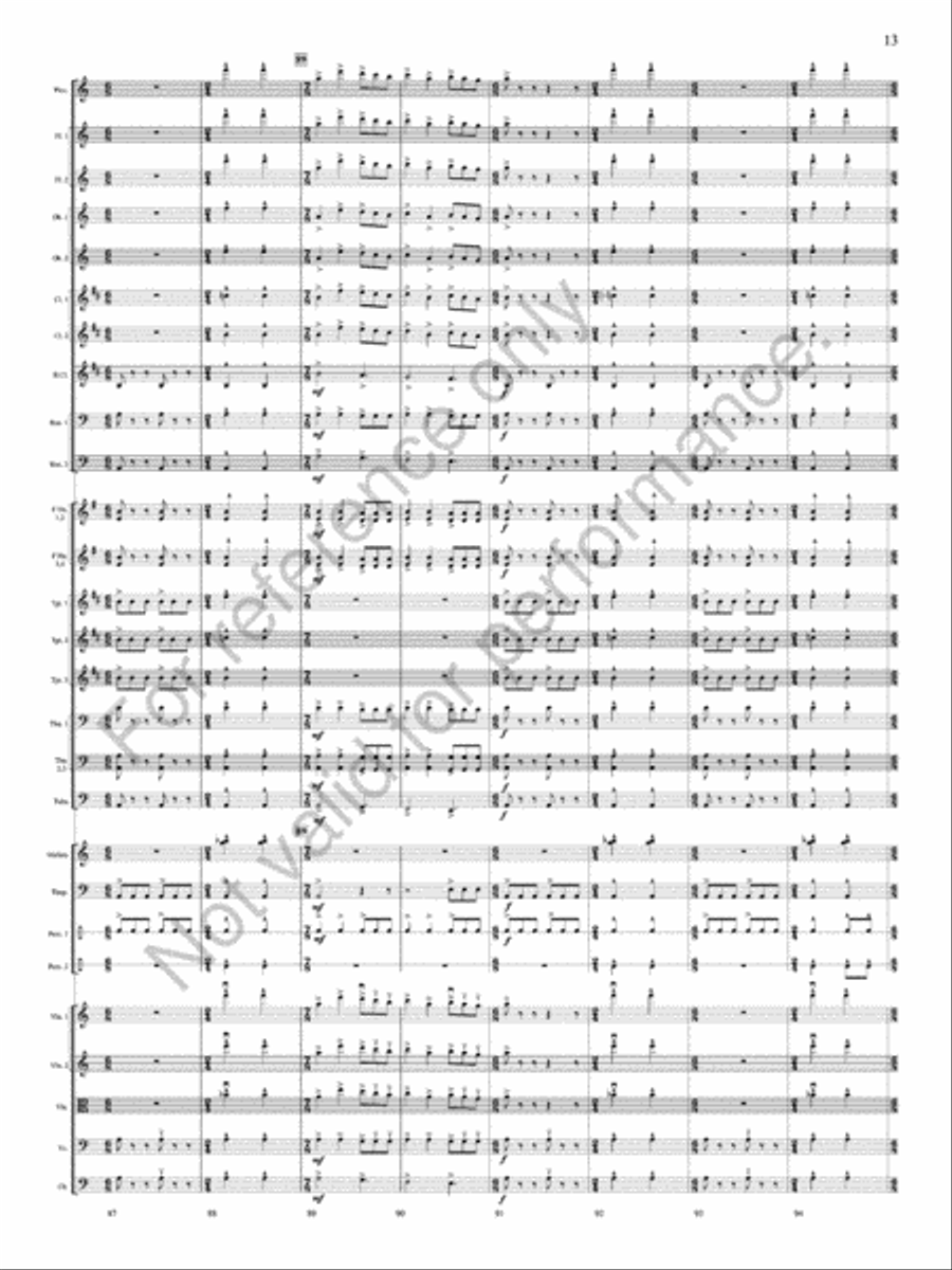 Flight Of Valor Full Orchestra scores gallery preview page 14