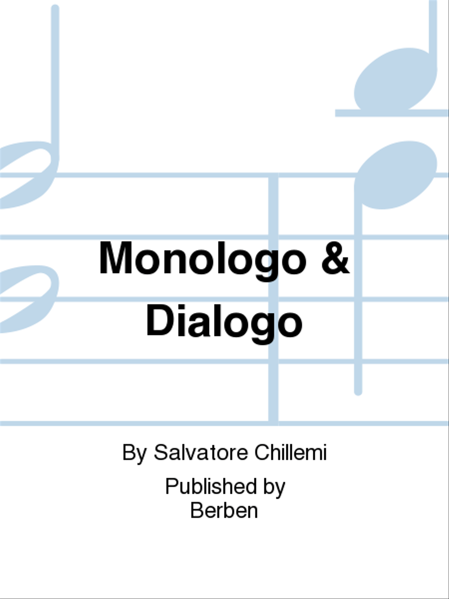 Monologo & Dialogo Monologo & Dialogo Flute Solo scores gallery preview page 1