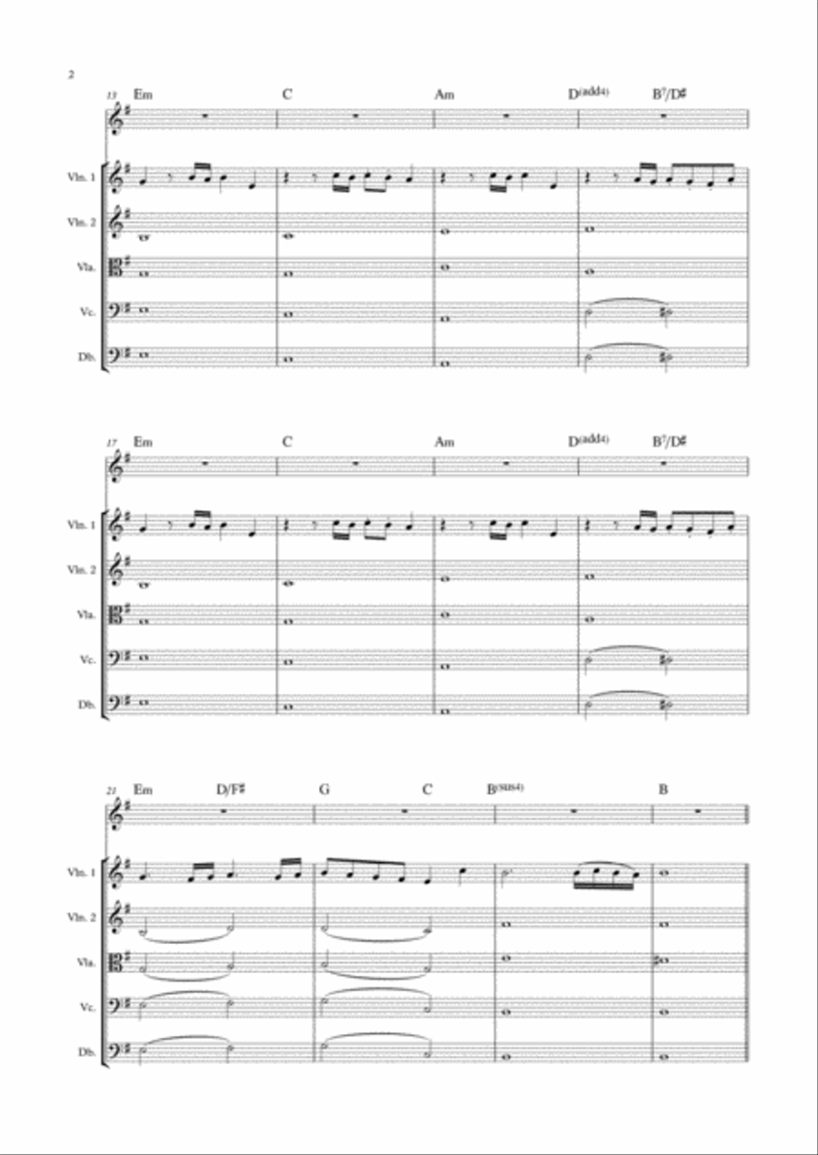 Final Countdown Small Ensemble scores gallery preview page 2