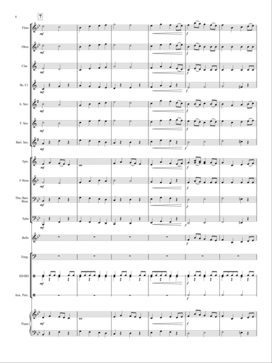 March Mania Concert Band scores gallery preview page 3