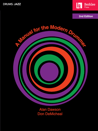 Book cover for A Manual for the Modern Drummer - 2nd Edition