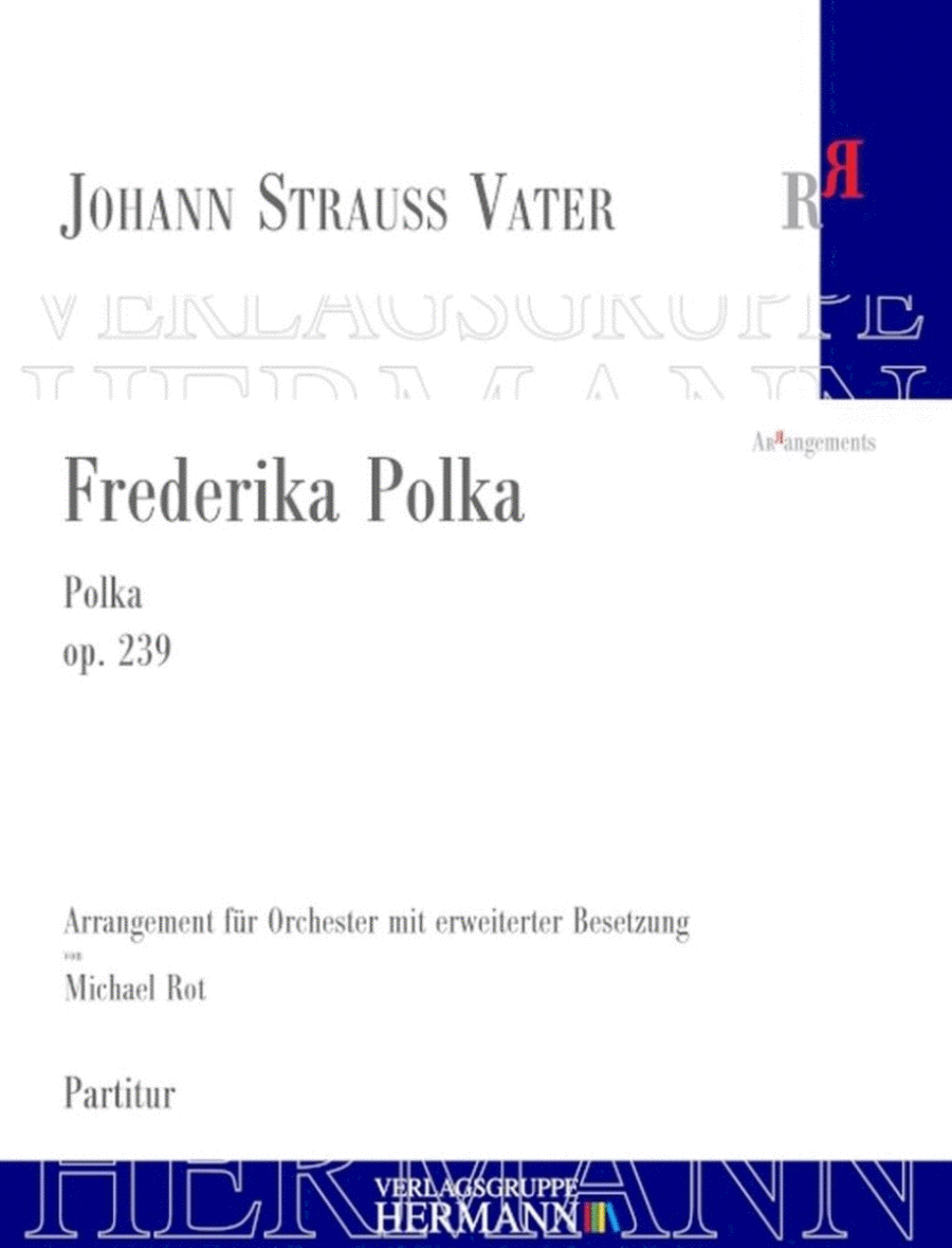 Frederika Polka Op. 239 Orchestra scores gallery preview page 1