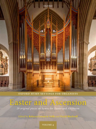 Book cover for Oxford Hymn Settings for Organists: Easter and Ascension