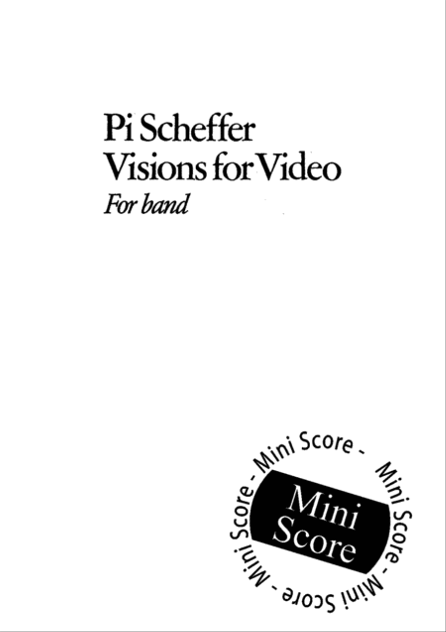 Visions for Video Visions for Video Concert Band scores gallery preview page 3