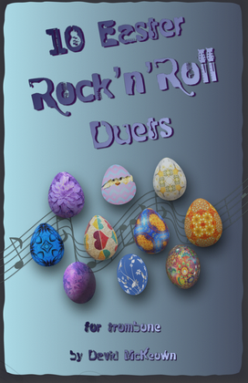 Book cover for 10 Easter Rock'n'Roll Duets for Trombone