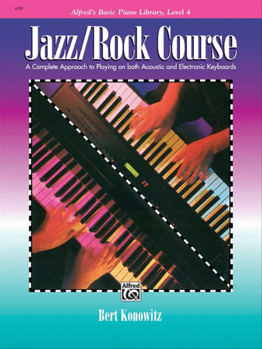 Alfred's Basic Jazz/Rock Course Lesson Book Piano Method scores gallery preview page 1