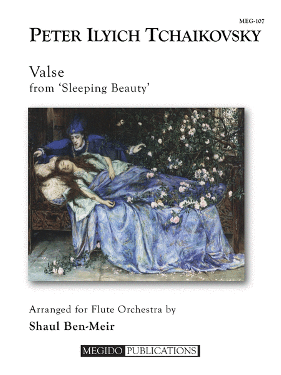 Valse from 'Sleeping Beauty' for Flute Orchestra Flute Choir scores gallery preview page 1