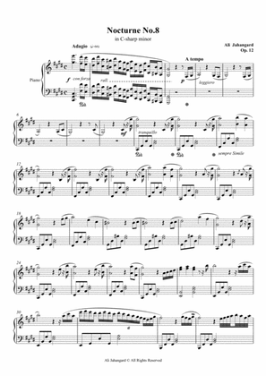 Nocturne No8 - in C-sharp minor, Op12