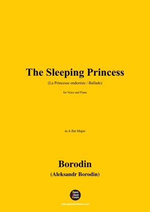 Book cover for Borodin-The Sleeping Princess(La Princesse endormie;Ballade),in A flat Major