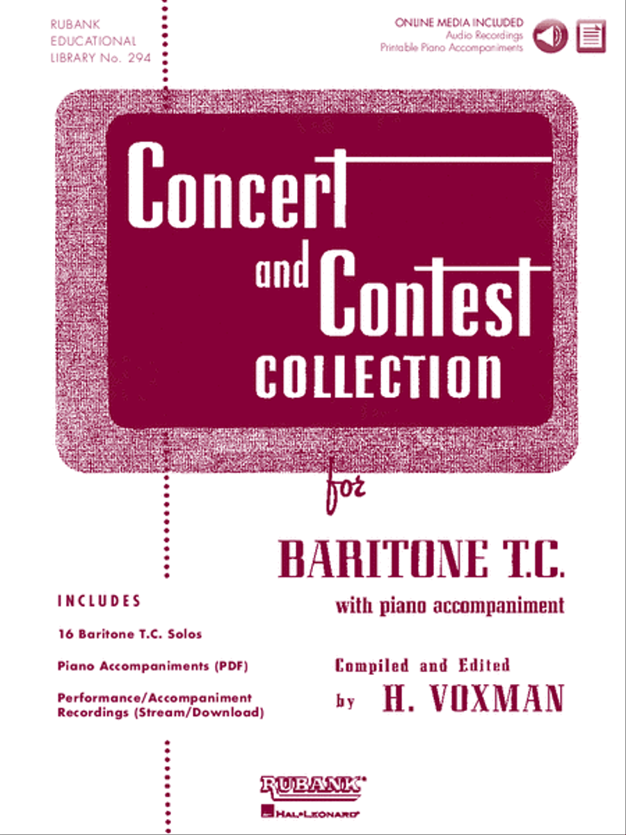 Concert and Contest Collection for Baritone T.C.