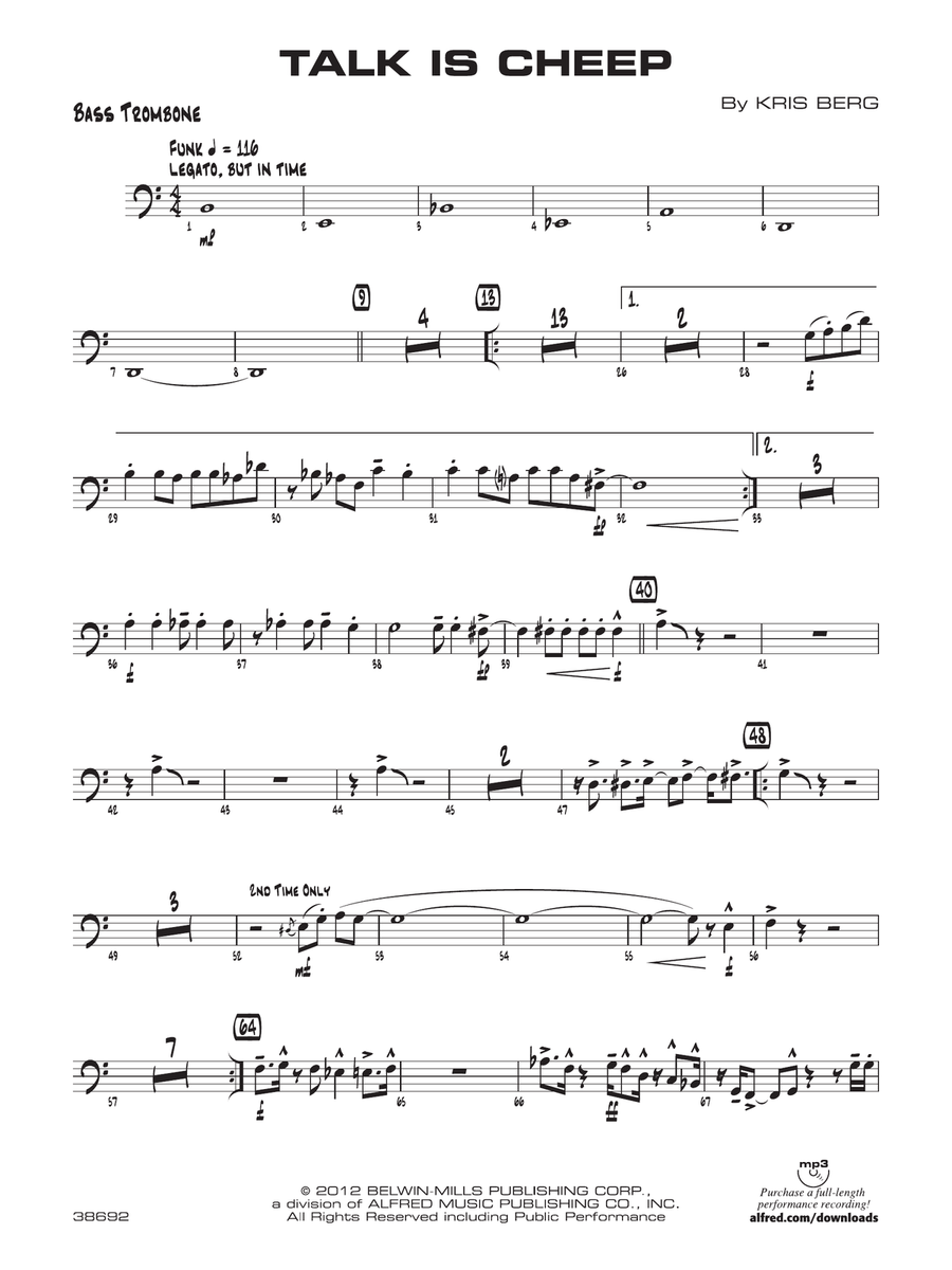 Talk Is Cheep: Bass Trombone