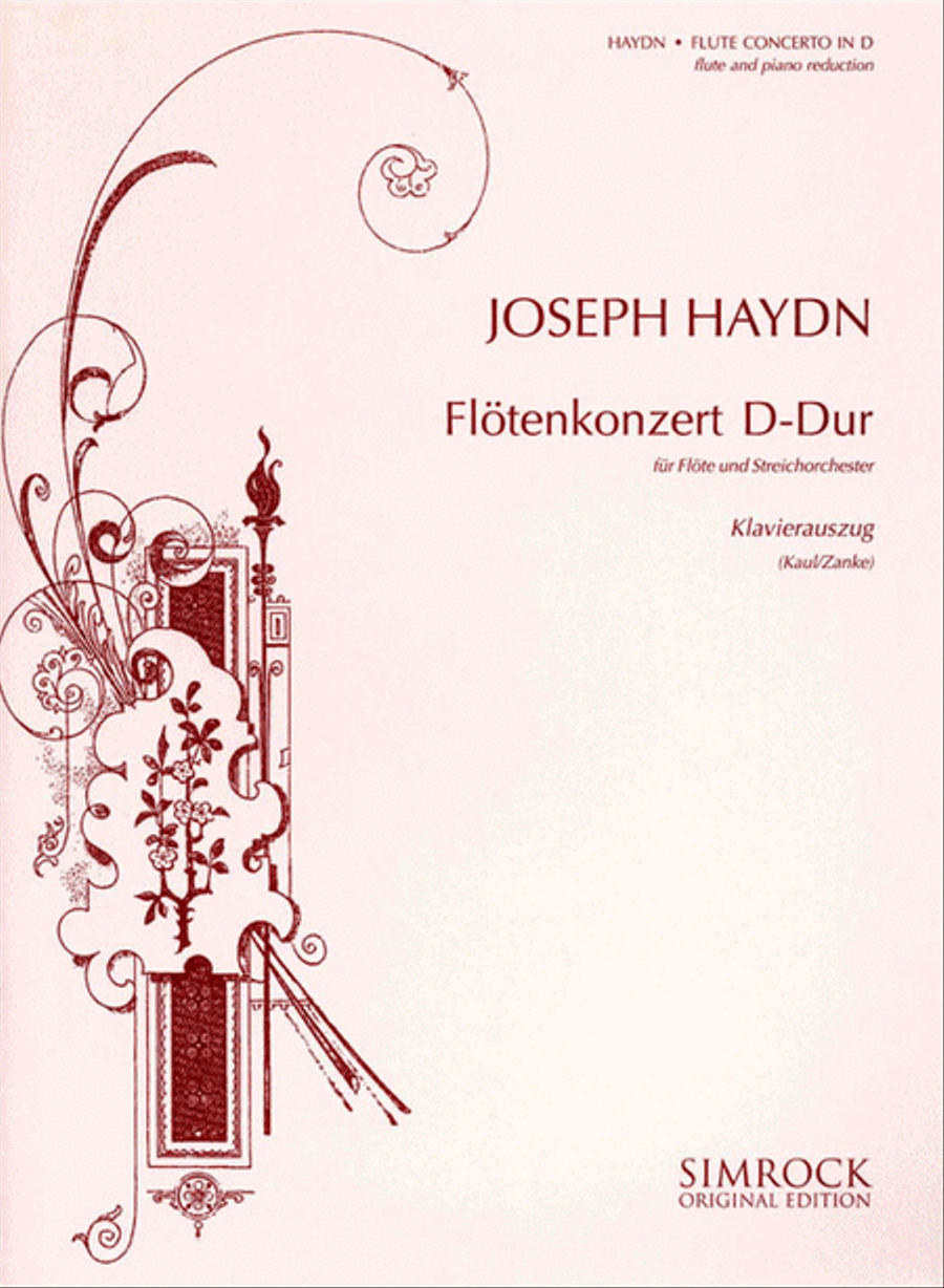 Flute Concerto in D (Hob.VII/D.I) Flute Solo scores gallery preview page 1