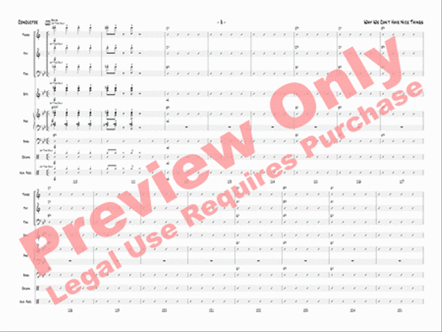 Why We Can't Have Nice Things Jazz Ensemble scores gallery preview page 11