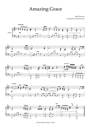 Amazing Grace (Piano intermediate 3)