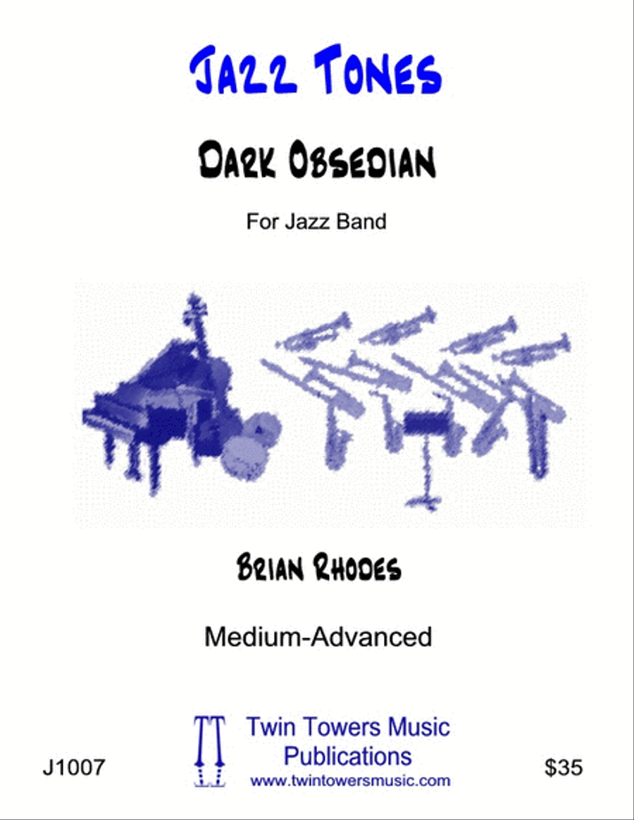Dark Obsedian Jazz Ensemble scores gallery preview page 1