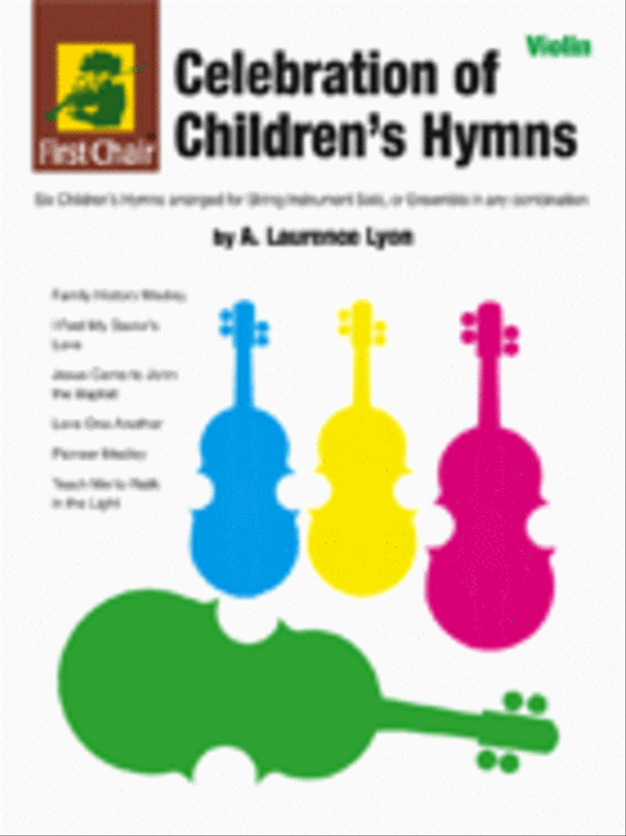 Celebration of Children's Hymns - Violin Violin scores gallery preview page 1