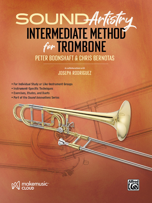 Book cover for Sound Artistry Intermediate Method for Trombone