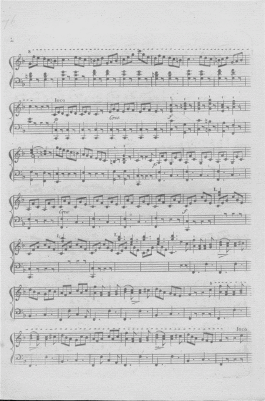 The Village Rondo for the Piano Forte Piano Solo scores gallery preview page 3