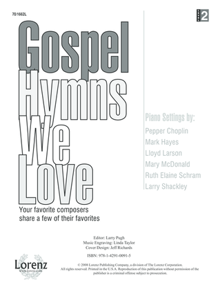 Book cover for Gospel Hymns We Love (Digital Download)