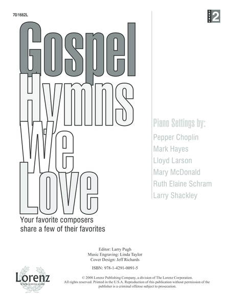 Gospel Hymns We Love (Digital Download) image number null