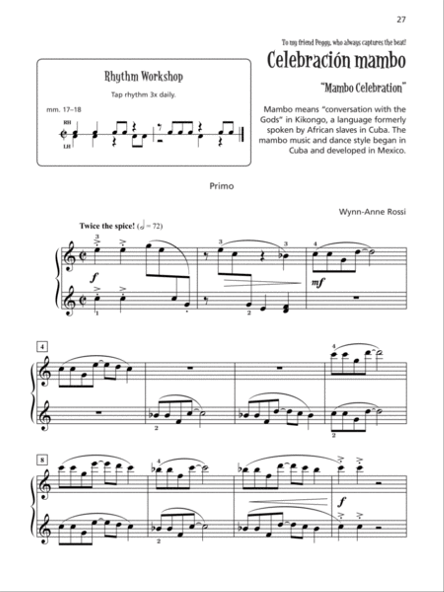 MAosica Latina para Dos, Book 3 Small Ensemble scores gallery preview page 5